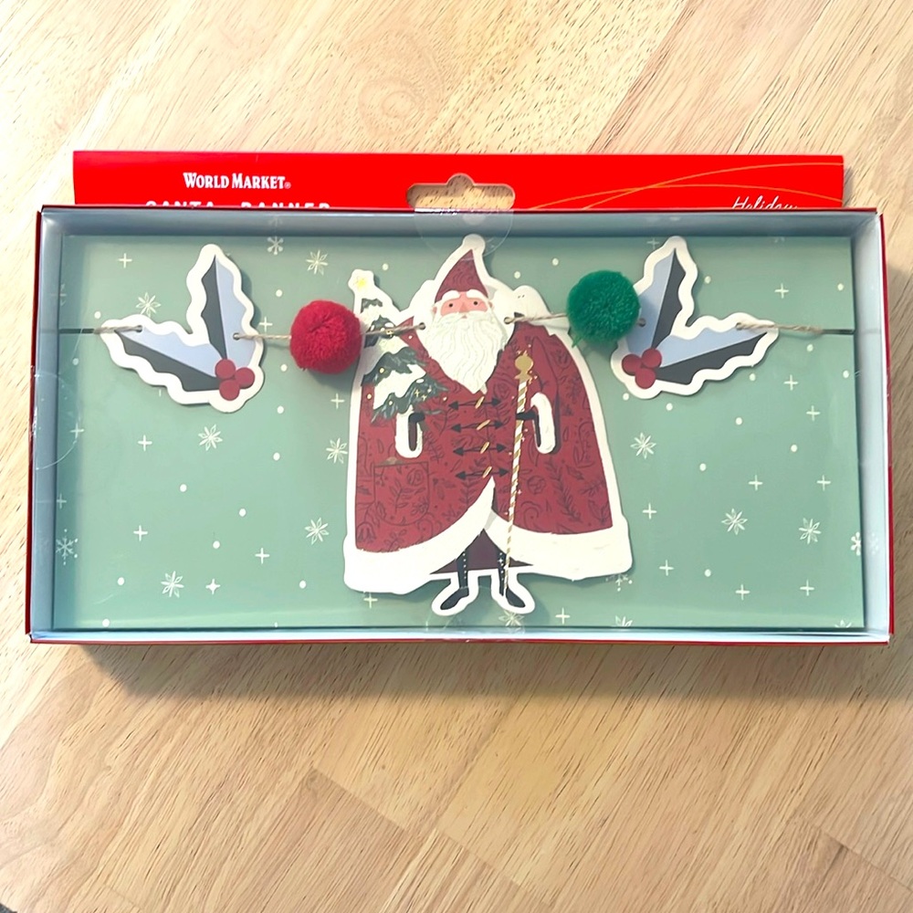 Vintage Style Christmas Banner